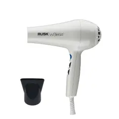 Rusk W8less 2000 Watt Ceramic & Tourmaline Dryer (White) Weightless Professional Blow Hair Dryer