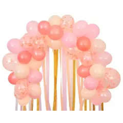Meri Meri Pink Balloon & Streamer Garland (Pack of 50)