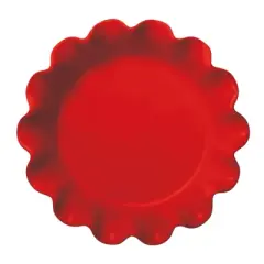 Emile Henry HR Ceramic 10-inch Ruffled Pie Dish
