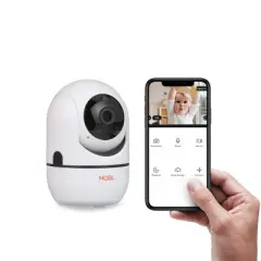 MobiCam HDX Pan & Tilt Smart HD WiFi Video Baby Monitor -Monitoring System - WiFi Camera with 2-way Audio