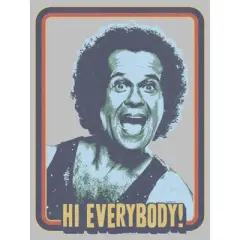 Women's Richard Simmons Hi Everybody T-Shirt