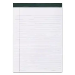 Roaring Spring Recycled Legal Pad, Wide/Legal Rule, 40 White 8.5 x 11 Sheets, Dozen
