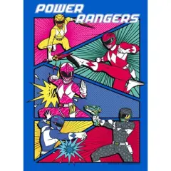 Men's Power Rangers Character Panels T-Shirt