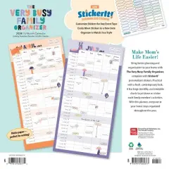 Browntrout 2024 Wall Calendar 12"x12" The Very Busy Family Organizer