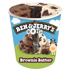 Ben & Jerry's Brownie Batter Core Chocolate & Vanilla Ice Cream - 16oz