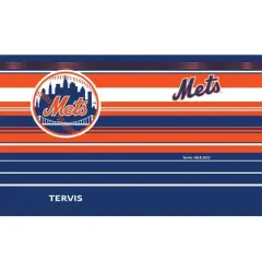 MLB New York Mets 20oz Hype Stripes Stainless Steel Tumbler
