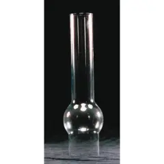 Lehman's Clear Glass Lamp Chimney, Replacement Hurricane Globe Measures 2 5/8 Inch Diam Base x 12 Inches High for Oil or Kerosene Lanterns, Matador