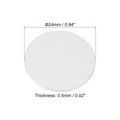 Unique Bargains Resistant Tamper Induction Heat Sealer Aluminum Foil Cap Liners 75 Pcs