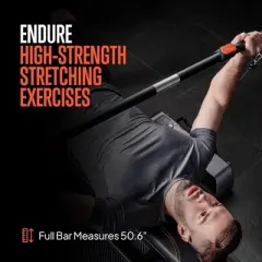 SQUATZ Apollo Resistance Bar - Mini Fitness Board Attachment for Resistance and Strength Training - SQAPLBRSM