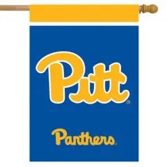 Briarwood Lane University Of Pittsburgh NCAA Licensed House Flag 28" x 40"