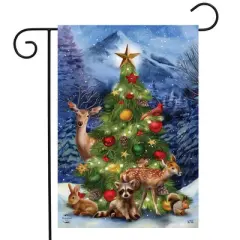 Briarwood Lane Garden Flag 12x18 For Outdoor Christmas Tree Friends For Christmas Garden Flag Flags For Outside