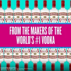 Smirnoff Raspberry Flavored Vodka - 750ml Bottle