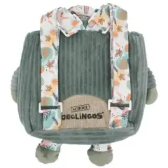 TriAction Toys Les Delingos Corduroy Backpack Plush | Chillos the Sloth