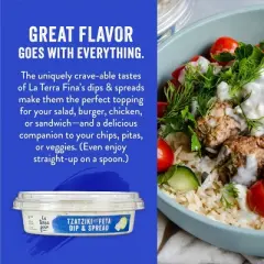 La Terra Fina Tzatziki with Feta Dip - 10oz