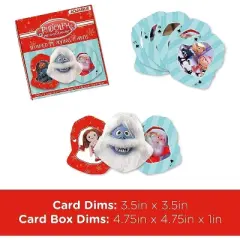 Aquarius Puzzles Rudolph the Red-Nosed Reindeer Shaped Playing Cards