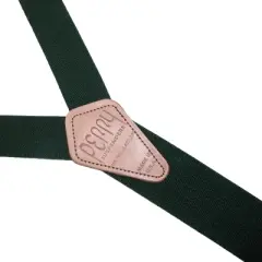 Perry Suspenders Men's Tall Elastic 1.5 Inch Wide Hook End Suspenders