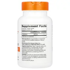 Doctor's Best L-Tryptophan , 500 mg, 90 Veggie Caps