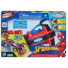 Marvel Spider-Man NERF Strike 'N Splash Toy Blaster