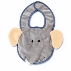 TriAction Toys Teddykompaniet Dilinglisar Elephant Baby Bib