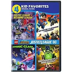 4 Kid Favorites: LEGO DC Super Heroes (DVD)