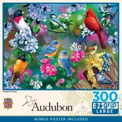 MasterPieces 300 Piece EZ Grip Jigsaw Puzzle - Songbird Collage - 18"x24"