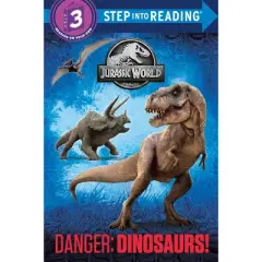 Danger: Dinosaurs! ( Step into Reading Step 3) (Deluxe) (Mixed media product) by Courtney Carbone