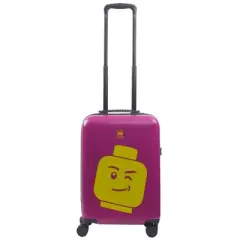 Lego Colour Box Minifigure Head 23 inch carry-on Luggage