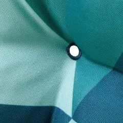 48" x 18" Duck Covers Water-Resistant Indoor/Outdoor Bench Cushion Blue Lagoon Geo - Classic Accessories