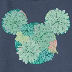 Junior's Mickey & Friends Botanical Logo Sweatshirt