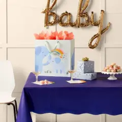 Large Square Gift Bag Elephant Baby - Spritz&trade;