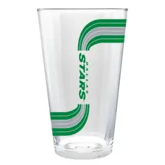 NHL Dallas Stars Retro Wave Pint Glass - 16oz
