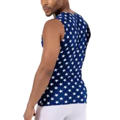 Insta Slim Stars Activewear Sleeveless V- Neck 4VAT0N1
