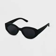 Women's Plastic Oval Sunglasses - A New Day&trade;