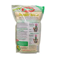 Hoffman Western Desert Sand Decorative Soil Cover for Potted or Bedded Plants, 2qt