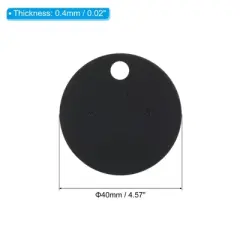 Unique Bargains Pre-Cut Hole Hanging Design Jewelry Earring Display Cards 300 Pcs