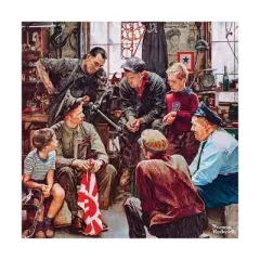 MasterPieces The Saturday Evening Post: Homecoming Marine Jigsaw Puzzle - 1000pc
