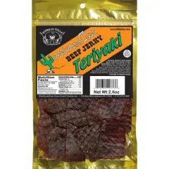 Buffalo Bills 2.6oz Western Cut Teriyaki Beef Jerky - Six 2.6oz Packs