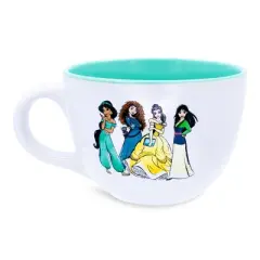 Silver Buffalo Disney Princess 24oz Ceramic Soup Mug