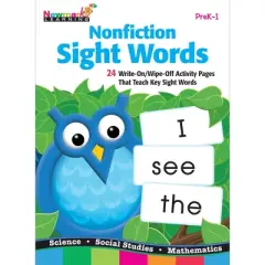 Newmark Learning Nonfiction Sight Words Learning Flip Chart