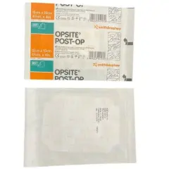 66000710 Dressing Opsite Post-Op Wound St Film Waterproof 4-3/8X4" 10 Per Box Part No. 66000710 by- Smith & Nephew Wound Care
