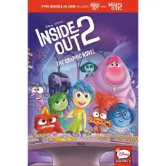 Disney/Pixar Inside Out 2: The Graphic Novel (Includes Inside Out!) - by  Random House Disney (Paperback)