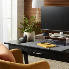 Acrylic Monitor Stand Clear - Threshold&trade;