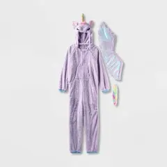Adult Unicorn Adaptive Halloween Costume Jumpsuit - Hyde and EEK! Boutique&trade; Purple
