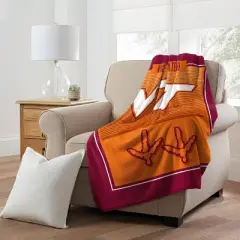 NCAA Virginia Tech Hokies 46''x60'' Leadership Micro Throw Blanket