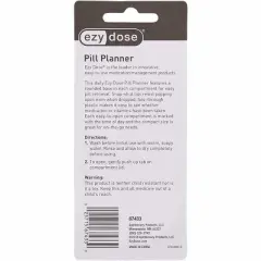 Ezy Dose Daily AM/PM Pill Box Planner