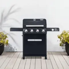 Monument Grills Mesa Series 4 Burner Black Grill