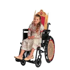 Wicked Girls' Nessa Rose Adaptive Halloween Costume Dress - Pink - 7-8