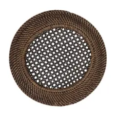 Saro Lifestyle Handmade Rattan Charger (Set of 4)