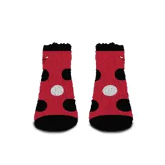 NBA Chicago Bulls Big Dot Fuzzy Socks