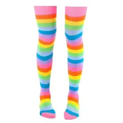 Striped Patterned - Over the Knee Socks - from the Sock Panda (Women's Sizes, Adult Medium)